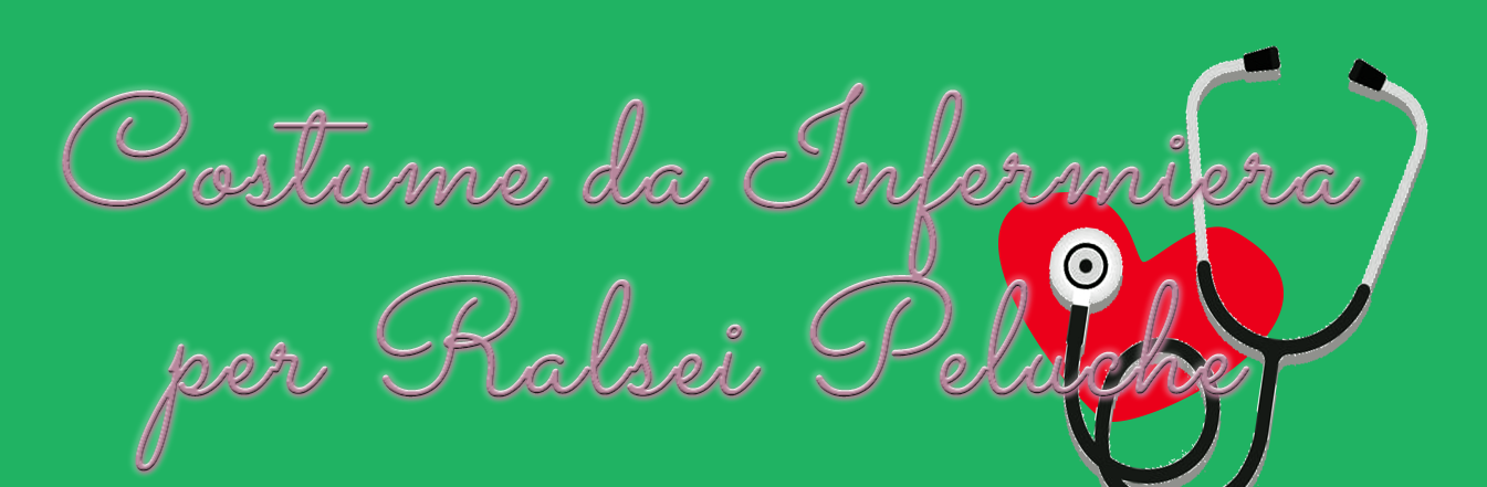 COSTUME DA INFERMIERA PER RALSEI PELUCHE
